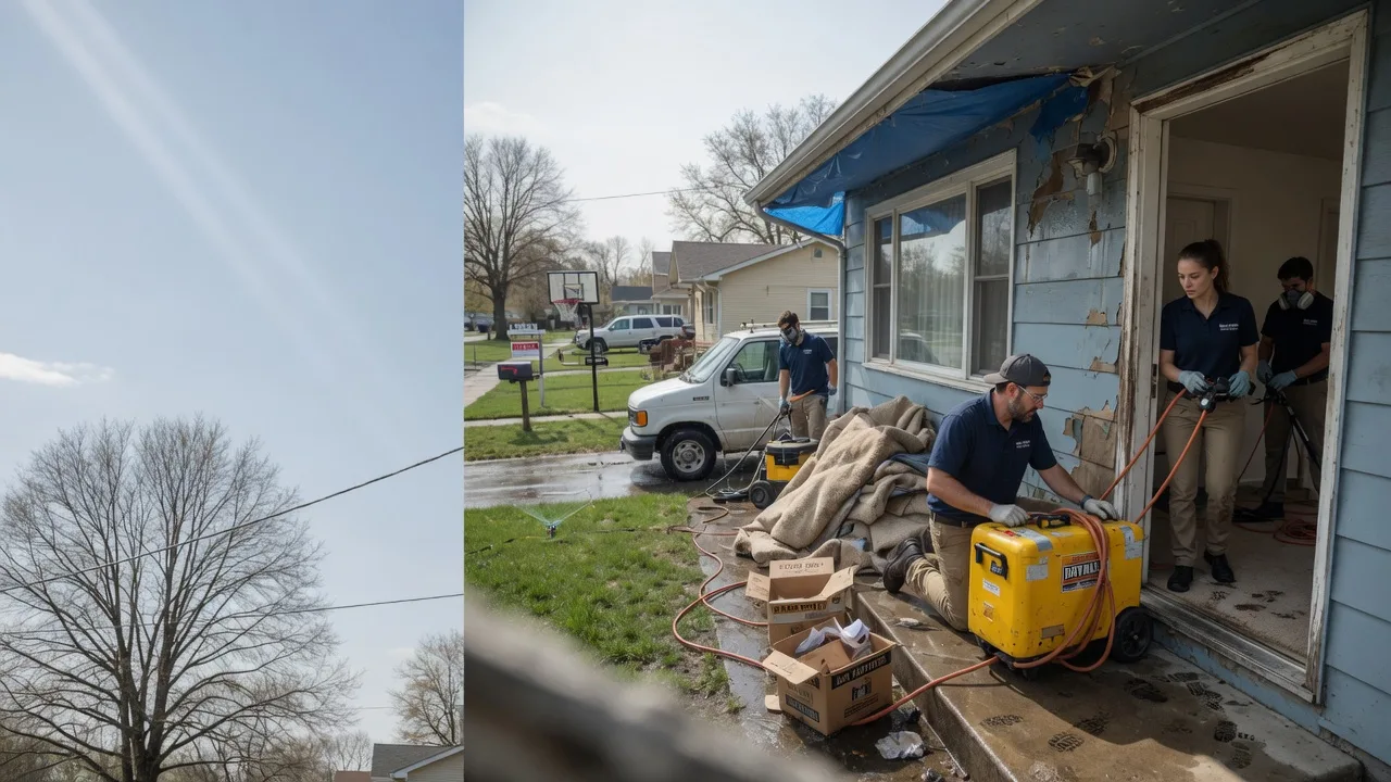 Basement Flood Cleanup in Turney, MO near me